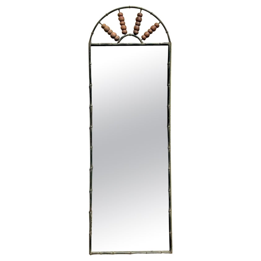 Miroir à bascule vintage Boho arqué