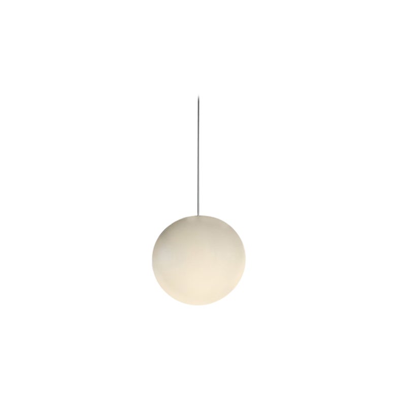 Light White Globo 30 Hanging Lamp by SLIDE Studio