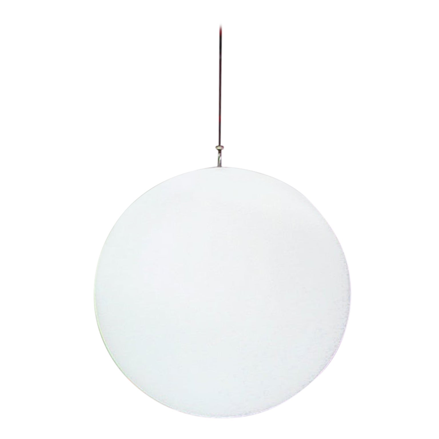 Lampe suspendue Globo 50 blanche claire de SLIDE Studio