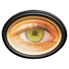 Eye See You: Captivating Oval Lenticular Eye Art