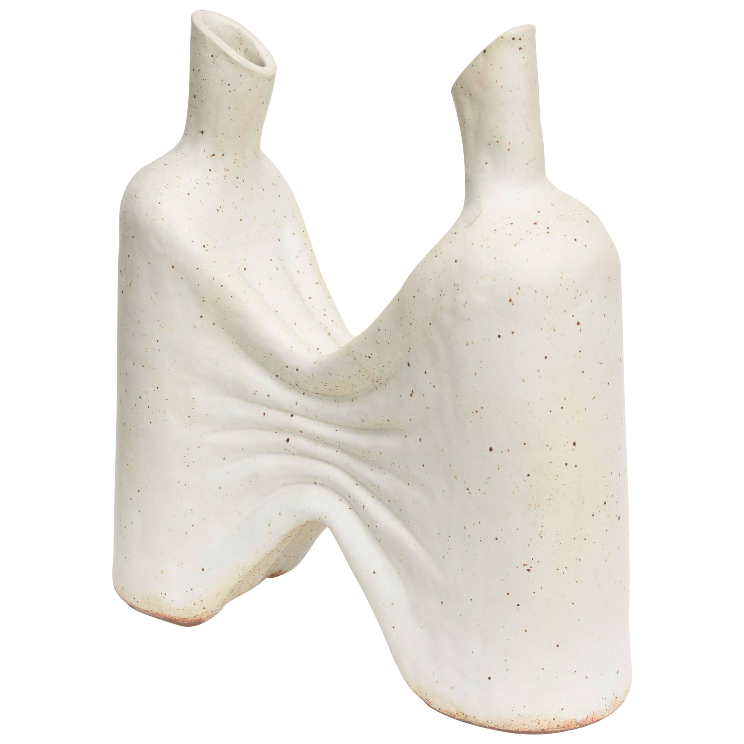 American Modern Ceramic Vase/ Sculpture, Daric Harvie