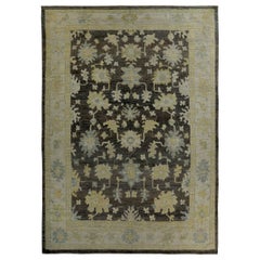 Tappeto Persian Rose Collection's Over Size Circa 1990 - Lana Marrone Verde - 89089