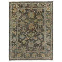 Tappeti Persian Rose Collection'S Circa 1990 - Lana Marrone Verde Rosa - 89133