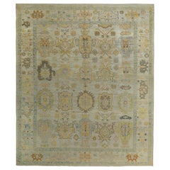 Tappeti Persian Rose Collection'S Circa 1990 - Lana Blu Avorio Giallo - 89137