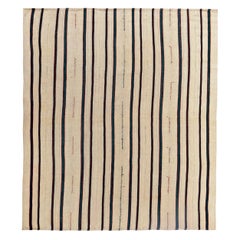 Rug & Kilim persiano del 1910 - Lana marrone avorio - 89291