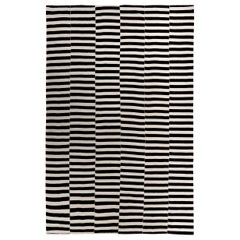 Alfombras Persas Kilim Circa 1990 - Lana Diseño Blanco y Negro - 89315