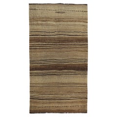 Rug & Kilim persiano del 1910 - Lana marrone avorio - 89340