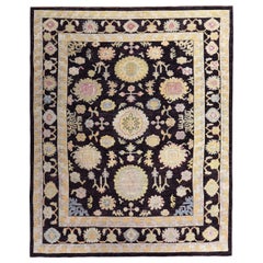 Tappeti Persian Rose Collection'S Circa 1990 - Lana Marrone Avorio Giallo - 89370
