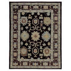 Tappeto Persian Rose Collection'S, circa 1990 - Lana Marrone Avorio - 89385