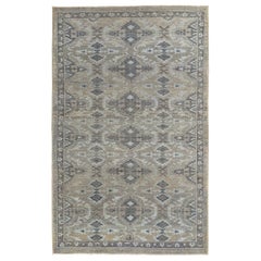 Persische Sultanabad Teppiche Circa 1990 - Wolle Braun Elfenbein Design - 89374