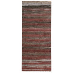 Rug & Kilim Persan Circa 1910 - Laine Brown Ivory Red Design - 89459