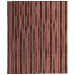 Rug & Kilim persiano del 1910 - Lana rosa rosso giallo - 89478