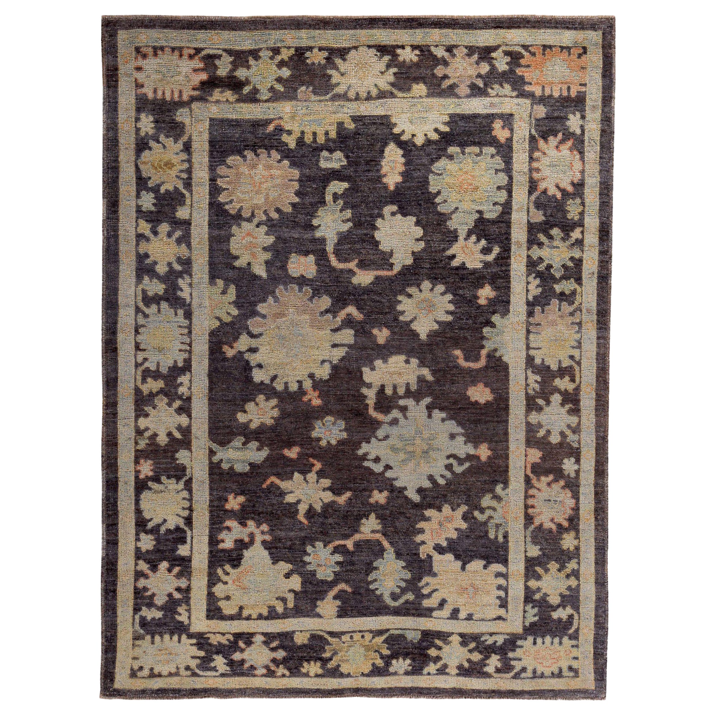 Tappeto Persian Rose Collection'S, circa 1990 - Lana, marrone, avorio - 89514