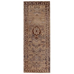 Persischer Aserbaidschan Small Rug - Wolle Brown Design - 89649