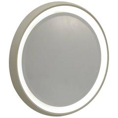 Large Italian Vintage Backlit Mirror, 1970s