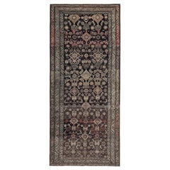 Persische Bijar Teppiche - Wolle Braun Rosa Design - 89694