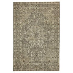 Tapis persan Tabriz - Laine Brown Design/One - 89699