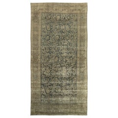 Persische Malayer Teppiche Circa 1880 - Wolle Braun Elfenbein Design - 89721
