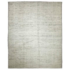 Marokkanische Afghanistan-Teppiche Circa 1990 - Wolle Elfenbein Design - 89844