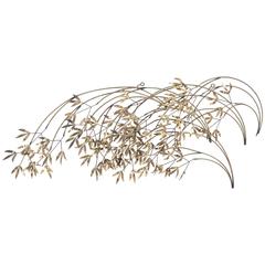 Curtis Jeré Brass Leaves Sculpture 10