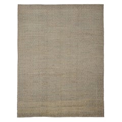 Afghanistan Marokkanische Teppiche Circa 1990 - Wolle Braun Elfenbein Taupe - 90458