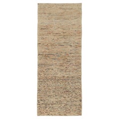 Afghanistan Marokkanischer Kleiner Teppich CIRCA 1990 - Wolle Braun Elfenbein Rot Design - 90522