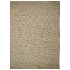 Marokkanischer Over Size-Teppich aus Afghanistan in Übergröße um 1990 - Wolle Blau Taupe Design - 90558