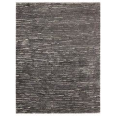 Tapis de l'Inde Circa 1990 - Laine Design Brown Design - 90592