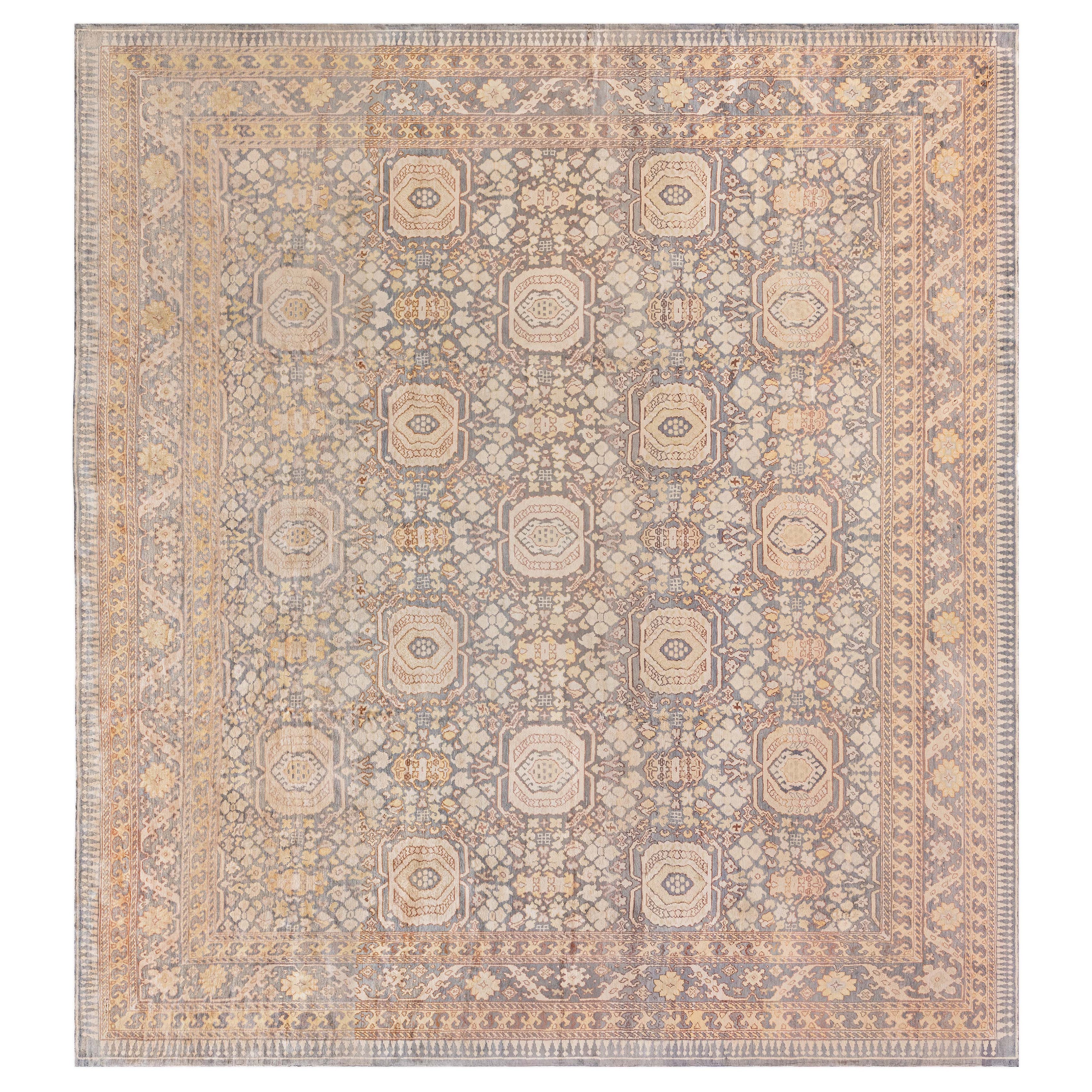 Authentique tapis de laine turc Hereke fait à la main