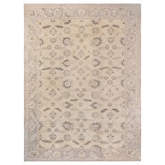 Antique Turkish Oushak Handwoven Wool Carpet Doris Leslie Blau