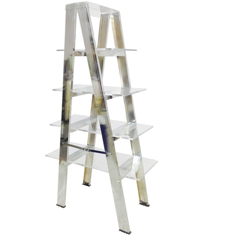 Chrome ladder sale