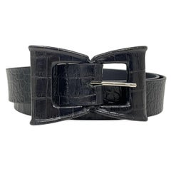 Collectable Leather women's belt design by Anne Fontaine, Italy