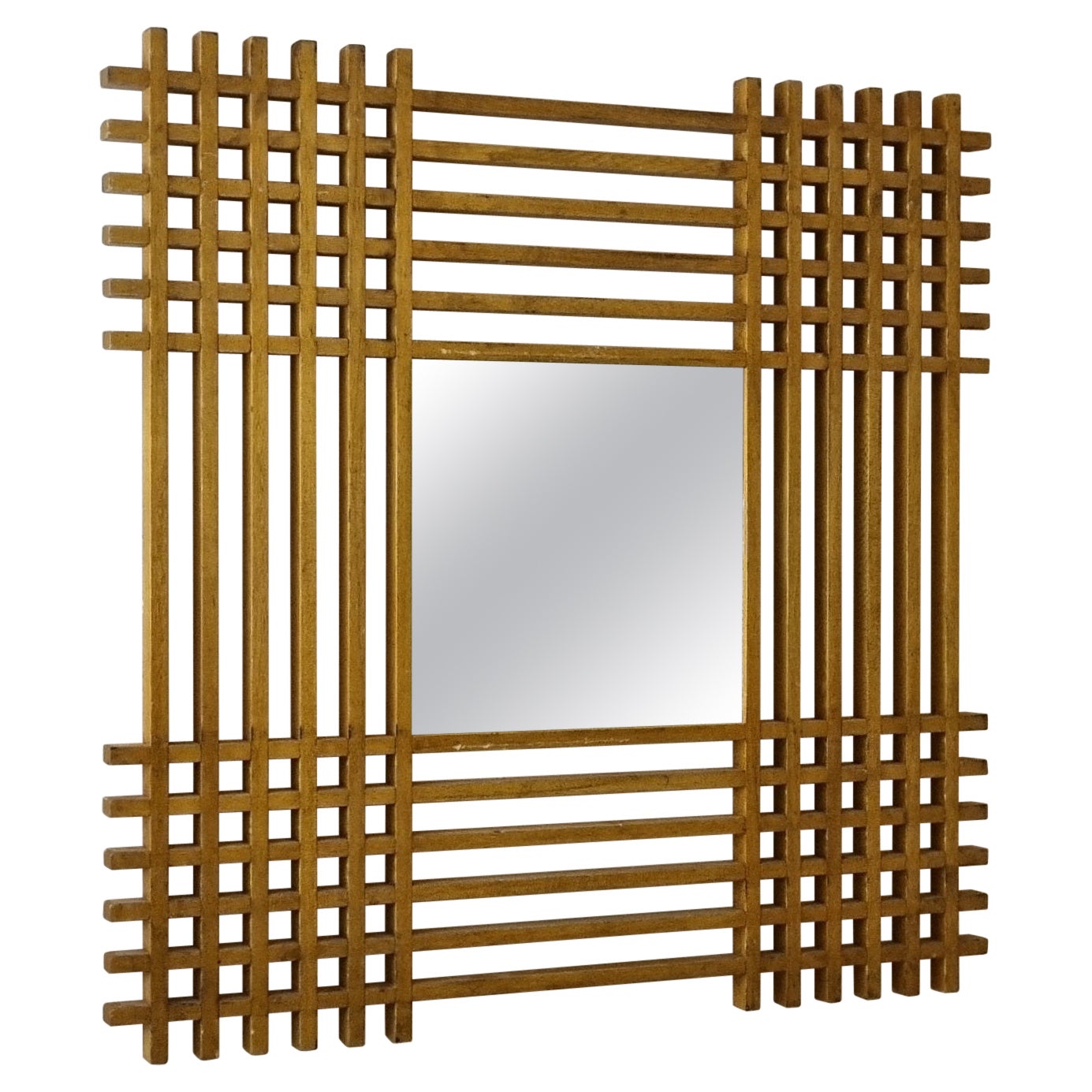 Rare mirror designed by Ettore Sottsass for Santambrogio & De Berti, 1959
