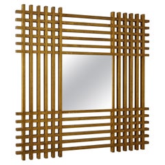 Rare mirror designed by Ettore Sottsass for Santambrogio & De Berti, 1959