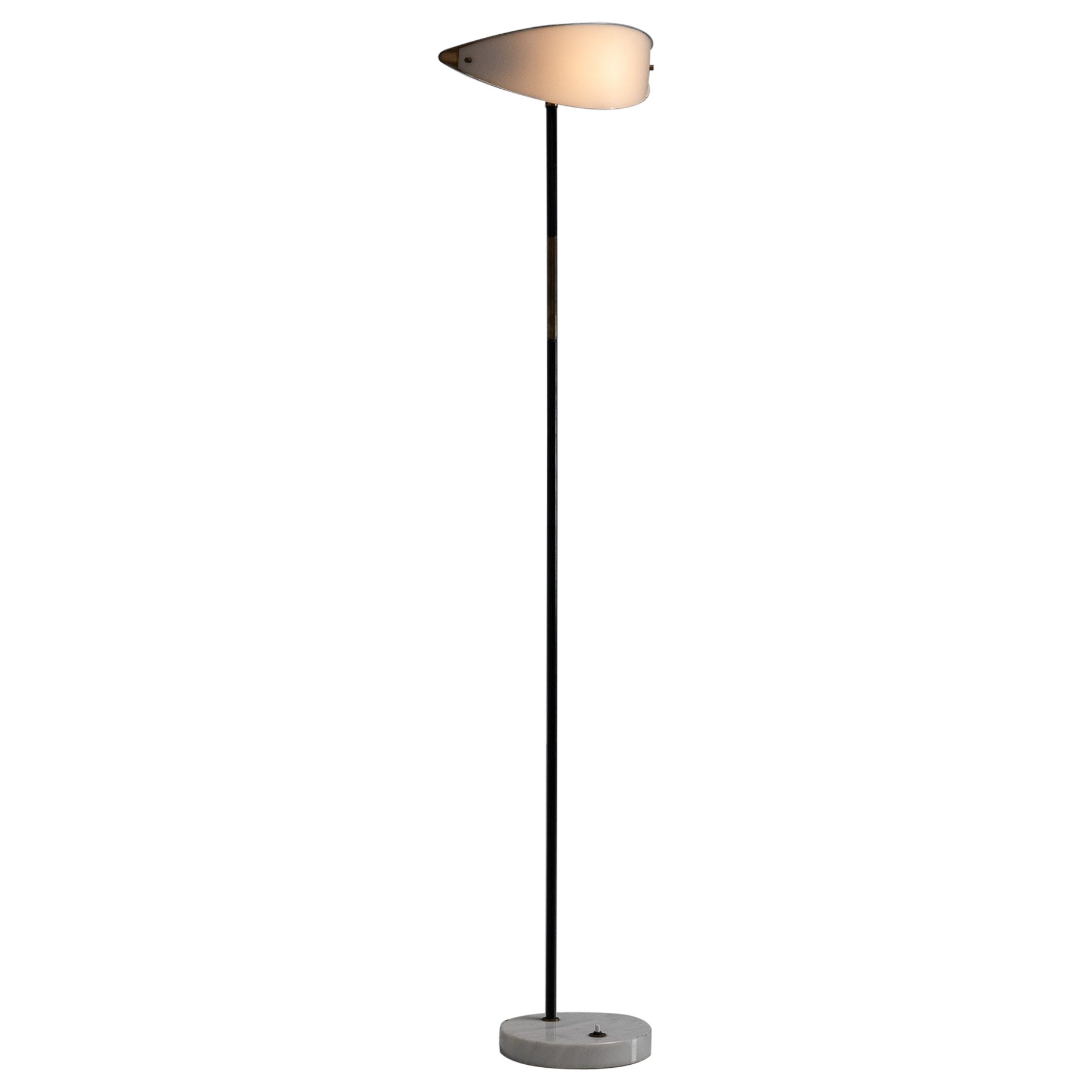 Lampada da terra regolabile Stilux made in Italy 1960