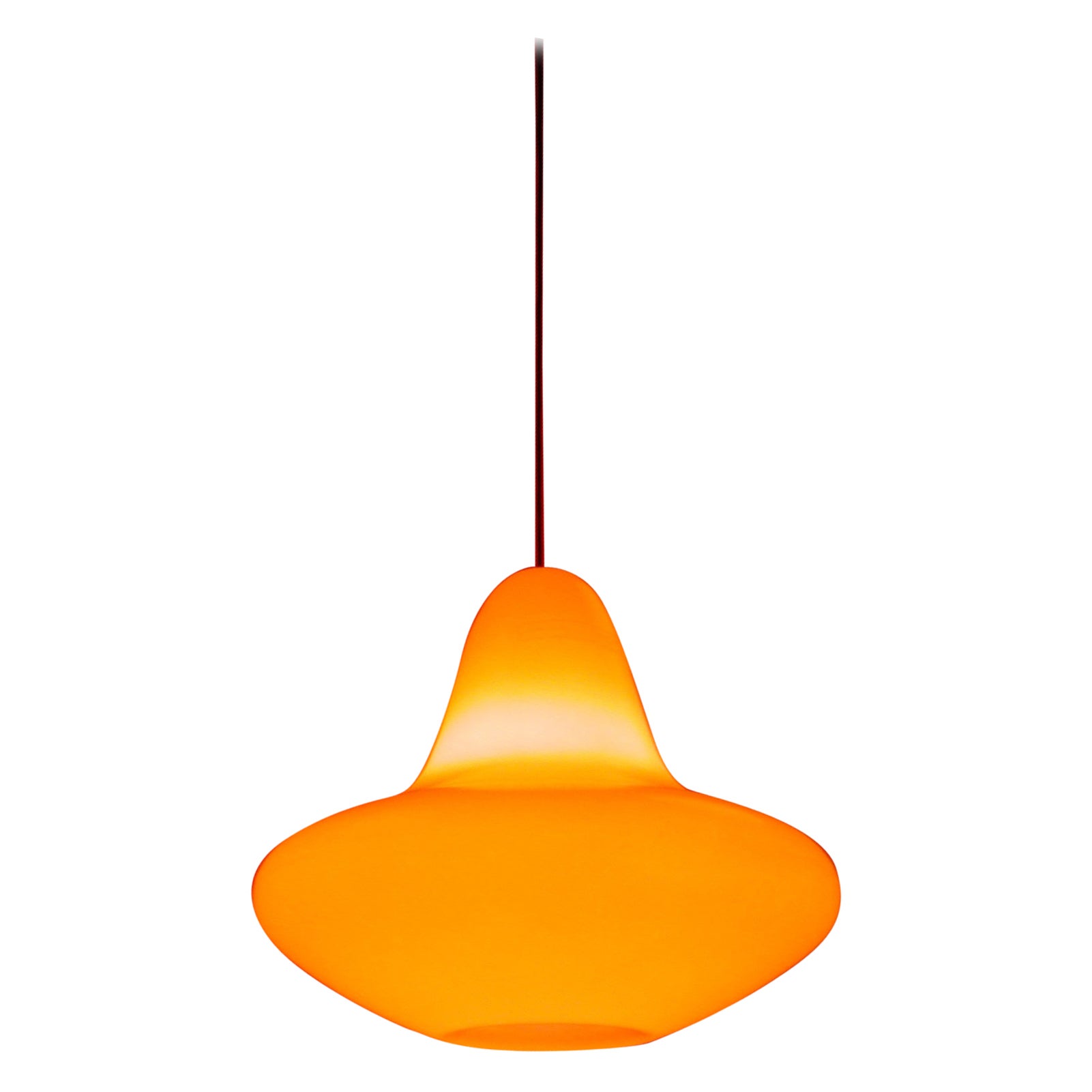Lampada a sospensione Sunday arancione chiaro di SLIDE Studio