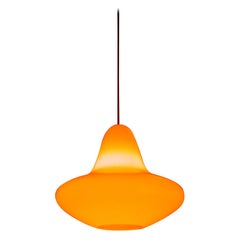 Light Orange Sunday Hanging Lamp by SLIDE Studio