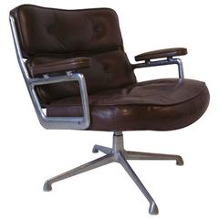 Eames Time Life Leather Lounge Chair