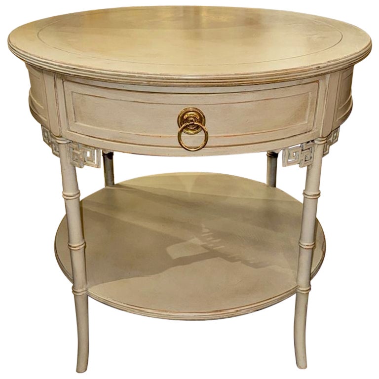 Table d'appoint Baker Regency vintage