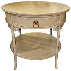 Mesa auxiliar vintage Baker Regency