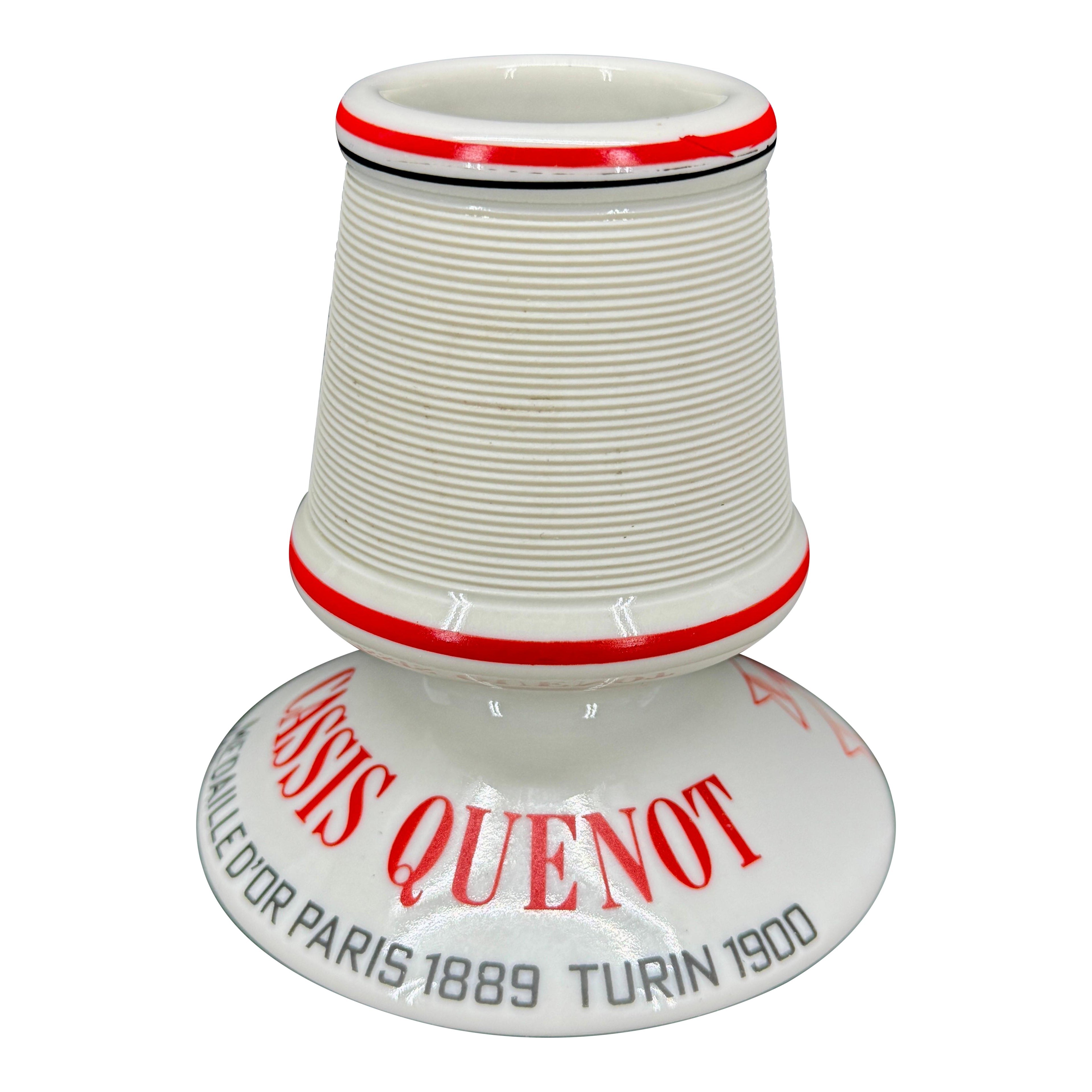 Portafósforos Cassis Quenot Francés Antiguo Con Cerradero en venta