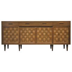 Dunbar Woven Front Credenza by Edward Wormley 8