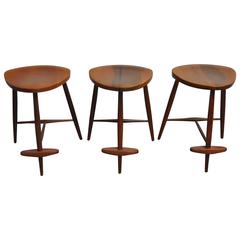 George Nakashima Counter Stools
