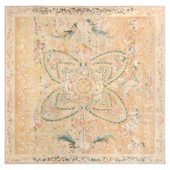 Tappeto in lana Doris Leslie Blau Oversize Antique French Aubusson Giallo