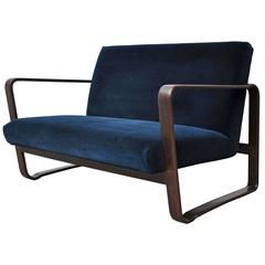 Rare Dunbar "Modern Morris Settee" by Edward Wormley