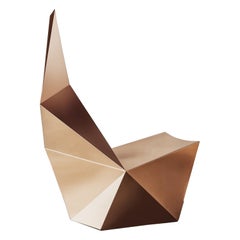 QTZ Swivel Base Lounge Chair by Alexander Lotersztain