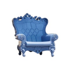 Powder Blue Queen Of Love Armchair by Moro, Pigatti