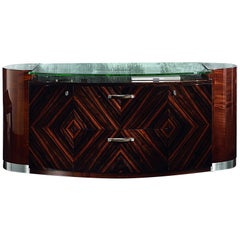 Luna Deco Credenza Oval