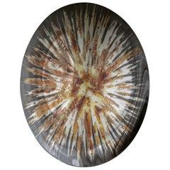 Grey Star Wall Mirror by OOM Contemporary Glass