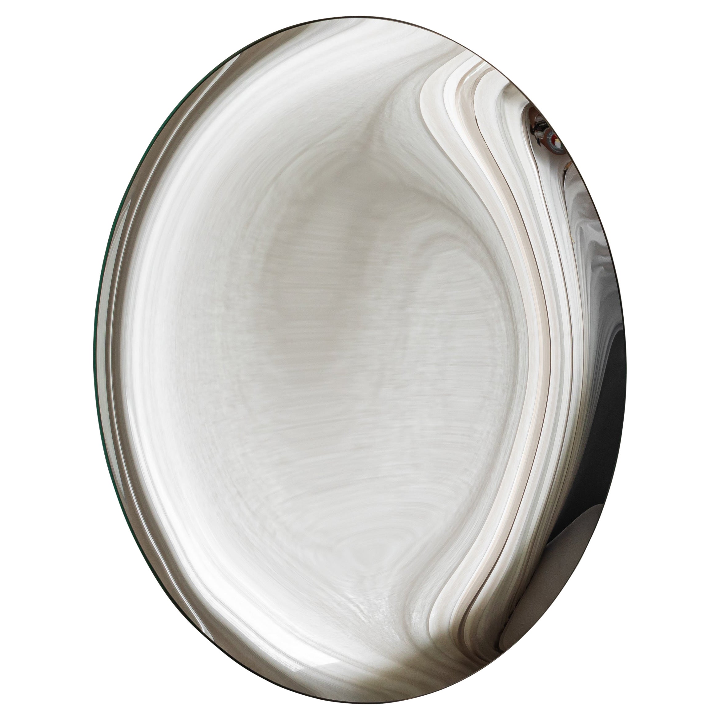 Bare Ultrawhite Wandspiegel von OOM Contemporary Glass